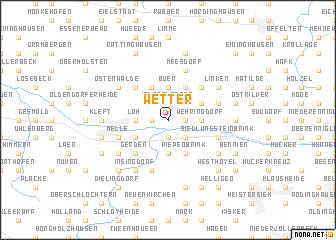 map of Wetter