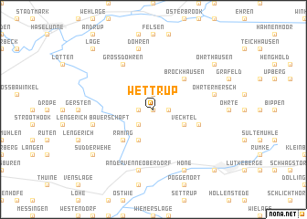 map of Wettrup