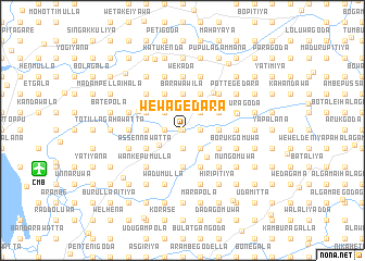 map of Wewagedara