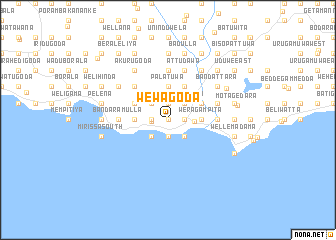 map of Wewagoda