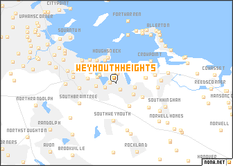 map of Weymouth Heights