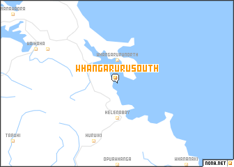 map of Whangaruru South