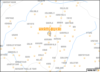 map of Whangbukai