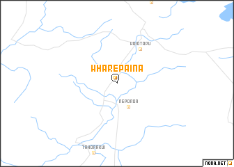 map of Wharepaina