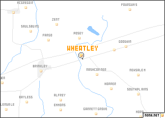 map of Wheatley