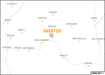 map of Wheaton