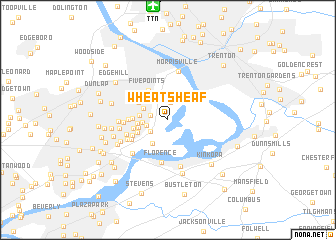 map of Wheat Sheaf