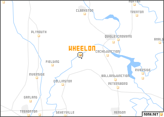 map of Wheelon