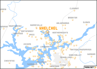 map of Whelchel