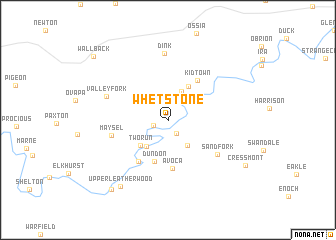 map of Whetstone