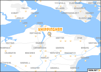 map of Whippingham