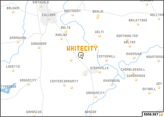 map of White City