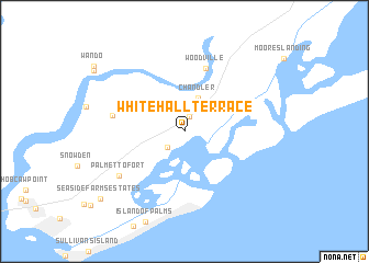 map of Whitehall Terrace