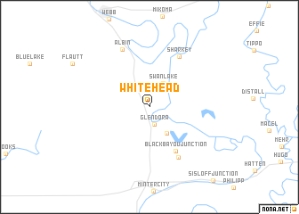 map of Whitehead