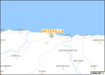 map of Whitehills