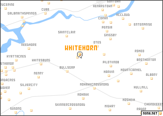 map of White Horn