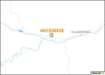 map of Whitehorse
