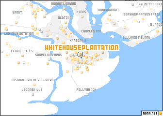 map of Whitehouse Plantation