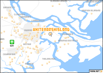 map of Whitemarsh Island