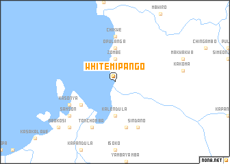 map of White Mipango