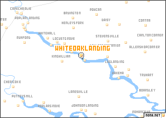 map of White Oak Landing