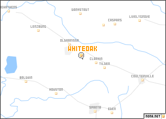 map of Whiteoak