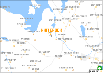 map of White Rock