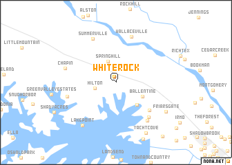 map of White Rock