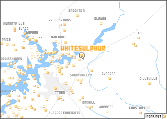 map of White Sulphur