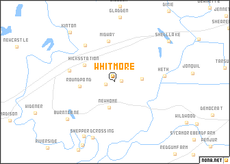 map of Whitmore