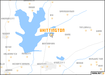 map of Whittington