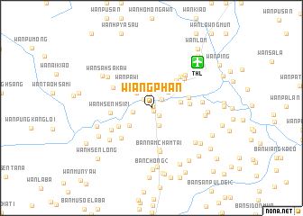 map of Wiang Phan