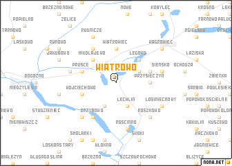 map of Wiatrowo