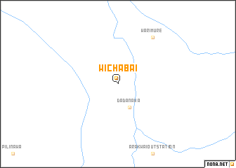 map of Wichabai