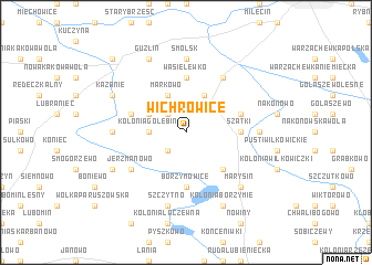 map of Wichrowice