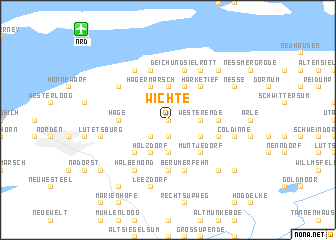 map of Wichte