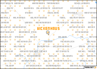 map of Wickenhaus