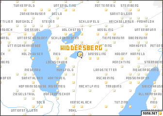 map of Widdersberg