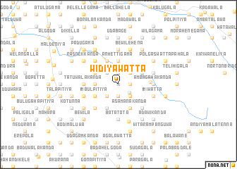 map of Widiyawatta