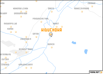 map of Widuchowa