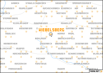 map of Wiebelsberg