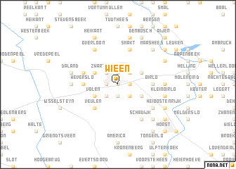 map of Wieën
