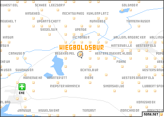 map of Wiegboldsbur