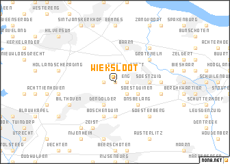 map of Wieksloot