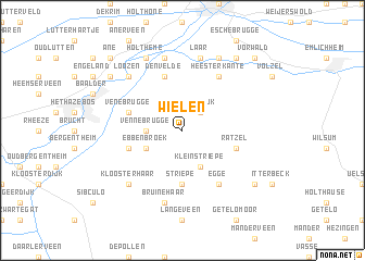 map of Wielen
