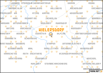 map of Wielersdorf