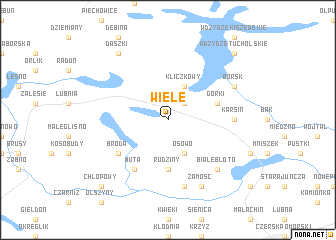 map of Wiele