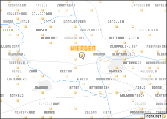 map of Wierden