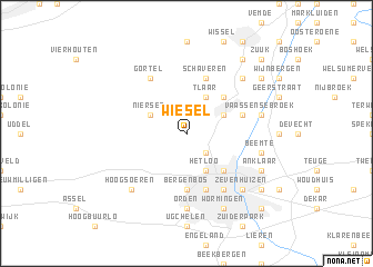 map of Wiesel