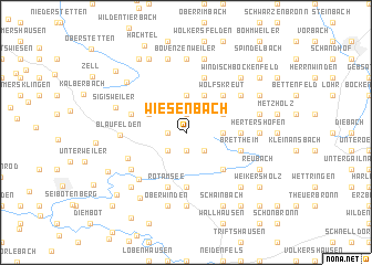 map of Wiesenbach